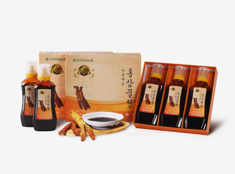 안성마춤 홍삼꿀청